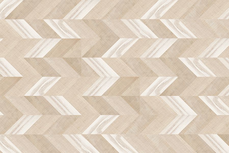 Пробковый пол Chevron Creme