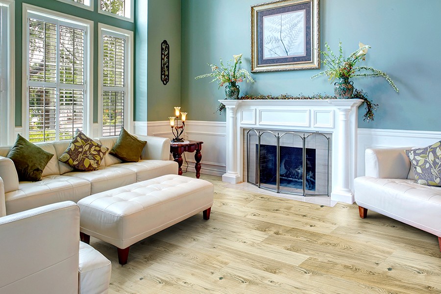 Пробковый пол Oak Virginia White