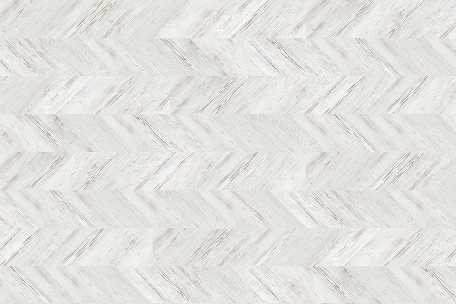Пробковый пол Chevron White